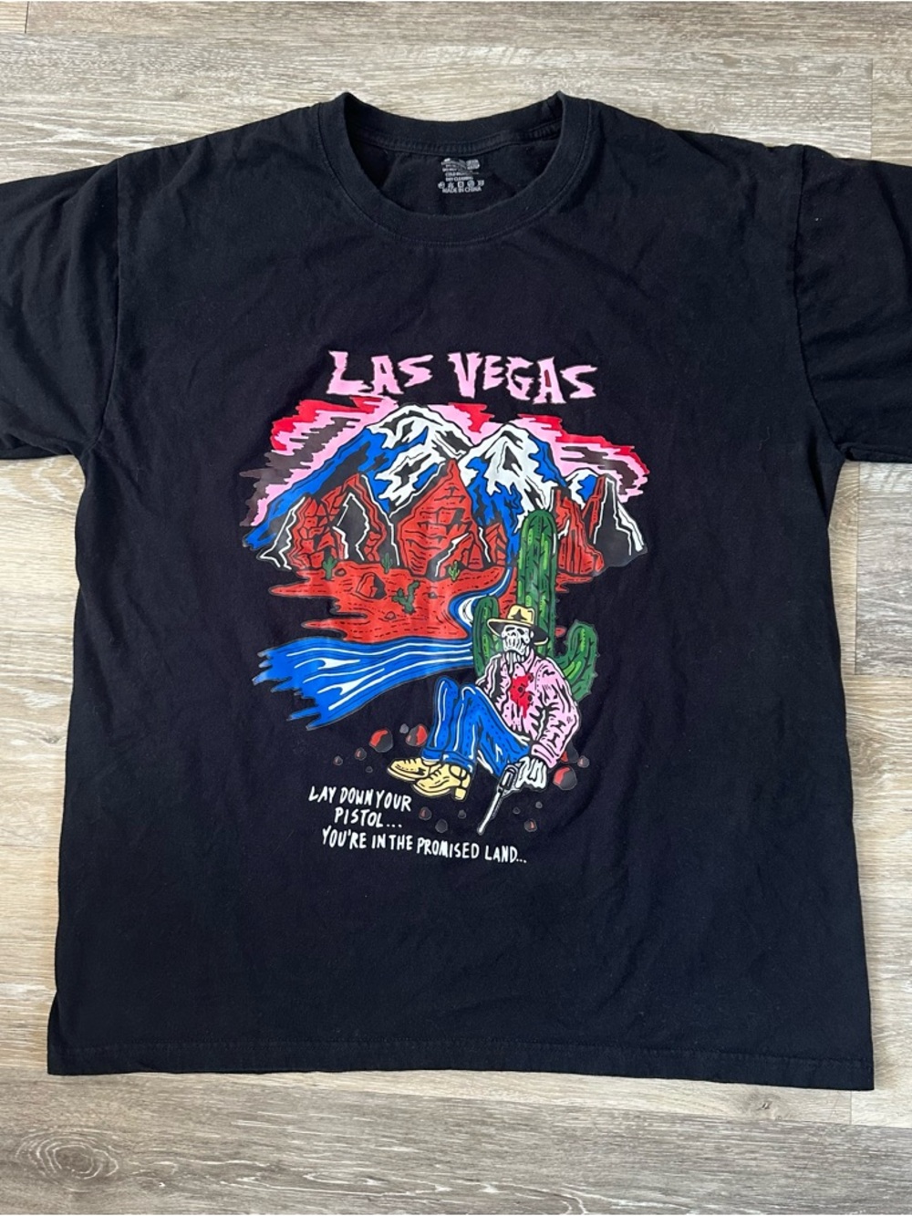 Vegas vandal tee Warren Lotas reprint Sz M